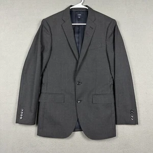 J. Crew Ludlow Jacket Loro Piana Super 120's Blazer Wool Gray Sport Coat Men 36R - Picture 1 of 20