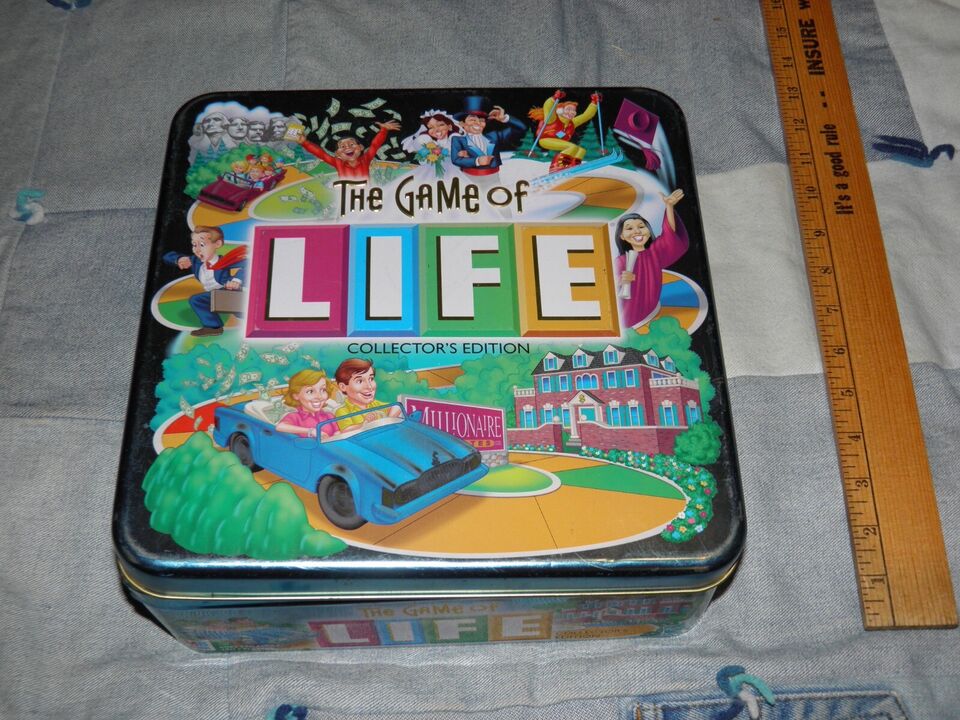 Game of Life Collector's Edition in Tin - Milton Bradley 2000 – The Games  Are Here