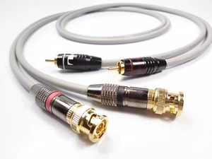 Clairmont Cable StarQuad Naim NAC 62 72 82 102 Superline RCA BNC Tonearm Cable - Picture 1 of 9