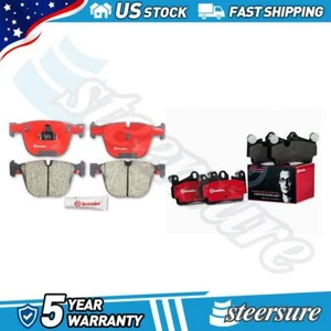 Front Rear Set Disc Brake Pad Set Brembo for 2011-2013 BMW X5 2008-2014 BMW X6 - Picture 1 of 5