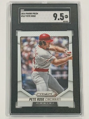 2014 Panini Prizm #167 Pete Rose SGC 9.5 Mint+ - Image 1 of 2