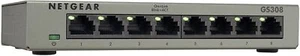NETGEAR GS308 LAN Switch 8 Port Netzwerk Switch Plug-and-Play Gigabit Switch - Bild 1 von 3