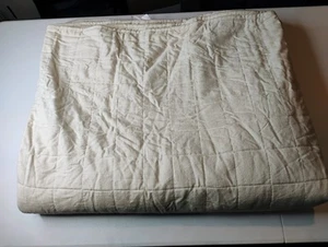 King Heavyweight Linen Blend Quilt Natural - Casaluna - Picture 1 of 4
