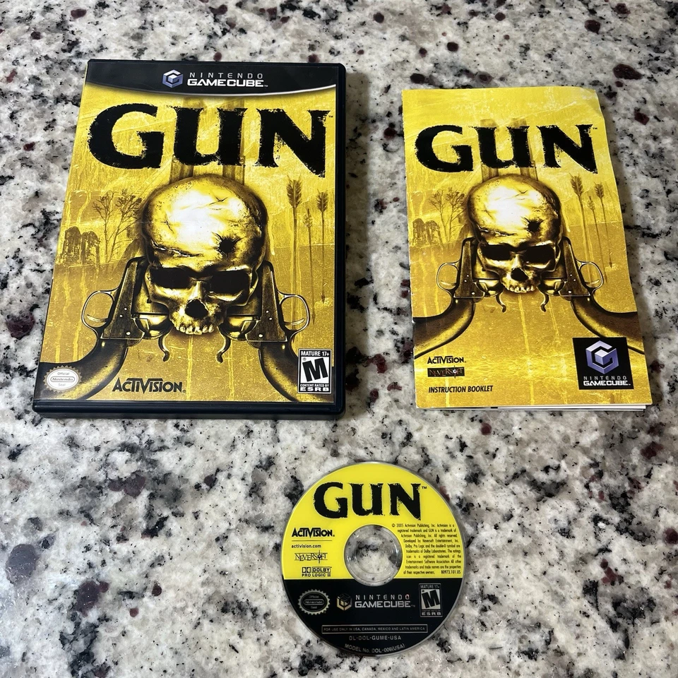 Gun (Nintendo GameCube, 2005) - Complete with Manual - Image 1 of 1