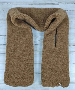 KOOLABURRA By UGG Women’s Sherpa Scarf – Tan Soft Fleece Winter Wrap NWOT - Picture 1 of 6