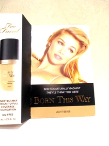 Too Faced BORN THIS WAY - Undetectable -Med. To Full Cover. Found. - Light Beige - Picture 1 of 2