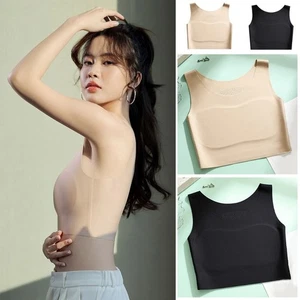 Slim Wireless Bra Ice Silk Girls Seamless Bra Underwear for Women Female - Photo 1/14