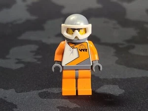 LEGO MINIFIG WORLD RACER OFFICIAL 3 (wr016) Helmet Snow Goggles - Picture 1 of 6