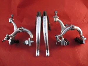 CAMPAGNOLO GRAN SPORT BRAKE CALIPERS LEVERS CABLES PROFESSIONALLY RECONDITIONED - Picture 1 of 12
