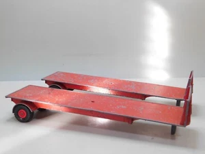 2 X Matchbox Lesney Ford King Size K-20 Tasker Transporter Red TRAILER ONLY - Picture 1 of 7