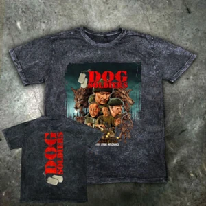 Dog Soldiers Distressed Mens Halloween Horror T Shirt Slasher Movie Michael Myer - Picture 1 of 2