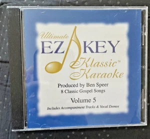 ULTIMATE EZ KEY KLASSIC KARAOKE VOL. #5 BEEN SPEER GOSPEL CD AMAZING GRACE ++ - Bild 1 von 2