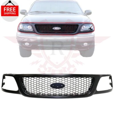 New Front Grille Honeycomb Insert Black Fits 1999-2003 Ford F-150 FO1200381 Foto 1 de 4