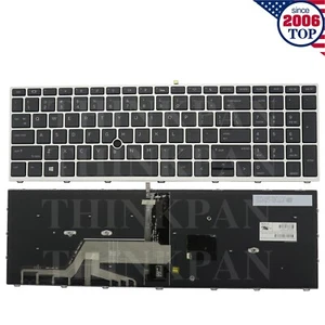 Genuine US Backlit Keyboard for HP ProBook 650 G4 650 G5 655 G4 655G5 L09593-001 - Picture 1 of 4