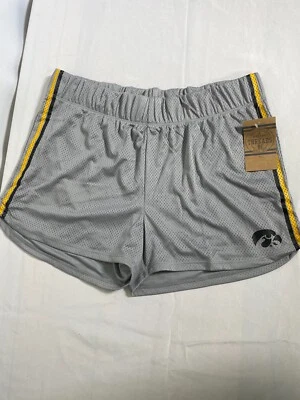 Iowa Hawkeyes NCAA Women's Gray Basketball Shorts NWT - Image 1 of 4