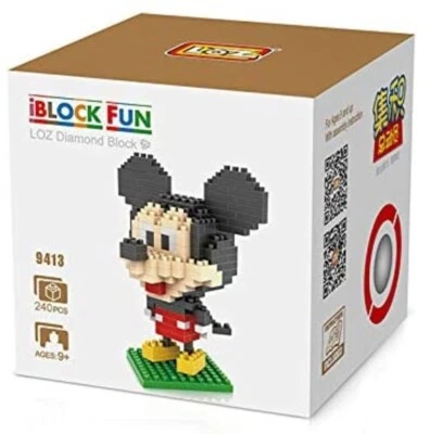 LOZ Diamond Blocks Mickey Mouse 9413 240 PCS Set by LOZBlock - Image 1 of 2