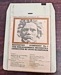 The Philharmonic Orchestra,  Beethoven Symphony No . 3 , 8-track Stereo - Picture 1 of 2