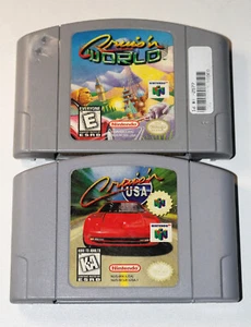 *Authentic* Nintendo 64 N64 Games Cruis'n World + USA NTSC-U/C US Canada - Picture 1 of 3