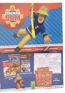 NEW SEALED - FIREMAN SAM activity CRAFT COLOURING PUZZLES STICKERS 9783849917913 - Picture 1 of 2