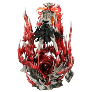 13" Bleach Kurosaki Ichigo Hollowfication Furious Ox Head Ichigo Figure Statue - Picture 1 of 17