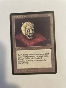 Skull of Orm The Dark PLD Artifact Uncommon MAGIC THE GATHERING CARD - Picture 1 of 2