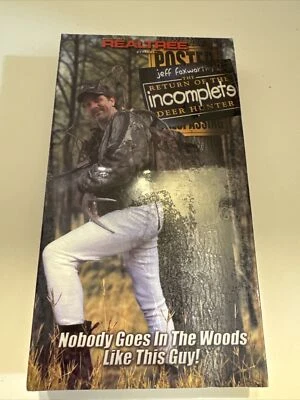 REALTREE Jeff Foxworthy 2 Return of the Incomplete Deer Hunter (2001) VHS V1 - Image 1 of 4