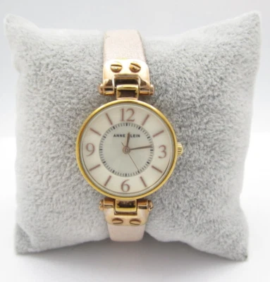 Women Anne Klein Quartz WR Analog 26mm Dial Round Watch (H426) "Untested" - Image 1 of 4