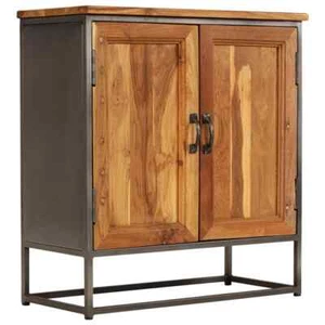 Sideboard Recyceltes Teak und Stahl 65 x 30 x 70 cm - Bild 1 von 12