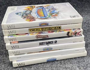 Nintendo Wii U Game Lot of 6 Games Untested Just Dance Carnival Monster Jam - Picture 1 of 5