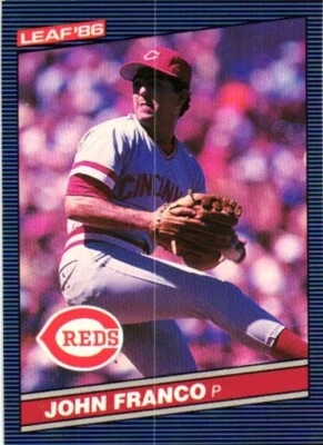 1986 LEAF BASEBALL CARD JOHN FRANCO #240 - Image 1 of 2