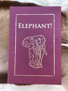 Elephant! Craig Boddington Deluxe Ed of50 Leather Safari Press FREE BOOK - Picture 1 of 7