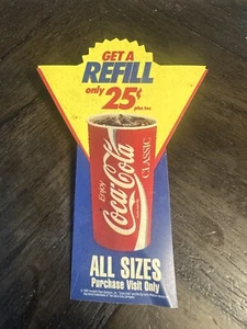 Coca-Cola Hardees Refill Pin Vintage 1992 - Picture 1 of 6