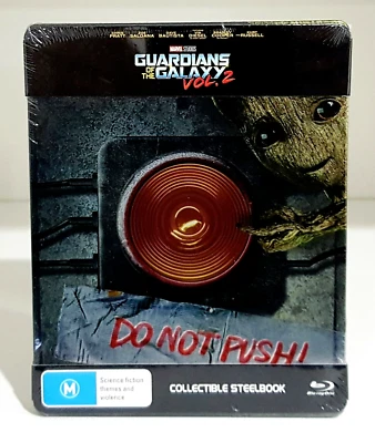 Guardians Of The Galaxy Vol. 2 Blu-ray Limited Ed Steelbook - Brand New & Sealed - image 1 of 4