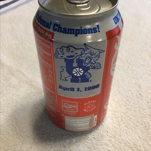 1996 NCAA University Of Kentucky National Champions Coke Can (single can) - Picture 1 of 7