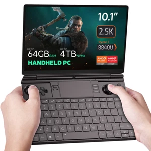 GPD WIN MAX 2 (2024) 10.1' Handheld Gaming PC, AMD Ryzen 7 8840U | Radeon 780M - Picture 1 of 40