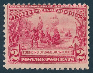 U. S. Scott #329 Average Centering (Mint Never Hinged) SCV:$70.00 - Picture 1 of 2