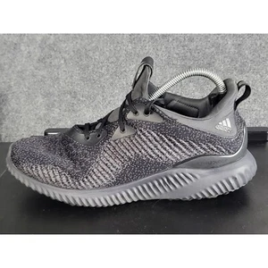 Adidas Alphabounce Running Shoes Athletic Comfort Training Black Gray Men Sz 8.5 - Picture 1 of 9