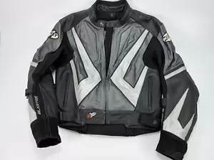 Joe Rocket Blaster Rocket Girl Motorcycle Jacket Leather Armored Size Large - Imagen 1 de 14