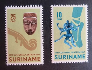 Suriname 1967 20th Ann suriname Cultural Centre SG615/6 MNH UM unmounted mint - Imagen 1 de 1