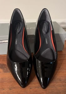 Rockport Total Motion Total Motion Adelyn Ballerinas schwarz Lederschuh (7M) - Bild 1 von 9