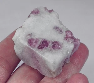 206Ct Natural Pink Tourmaline On Matrix Crystal Facet Rough Specimen YRBX580 - Picture 1 of 3