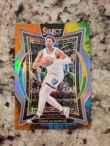 2024-25 Panini Select Jaren Jackson Jr. #48 Concourse Tie-Dye Prizm /25 - Picture 1 of 2