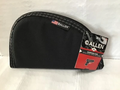 Allen 8" Handgun Case #72-8 Black - Fits Up To 3" Barrel - Zippered - NEW - USA - Image 1 of 4