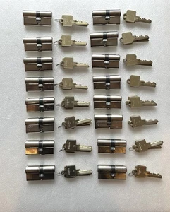 BKS Schließzylinder Doppelzylinder Gleichschließend 16 Zylinder + 48 Schlüssel - Bild 1 von 3