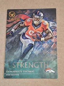 2014 DEMARYIUS THOMAS TOPPS VALOR STRENGTH NFL CARD #153 DENVER BRONCOS /499 - Picture 1 of 3