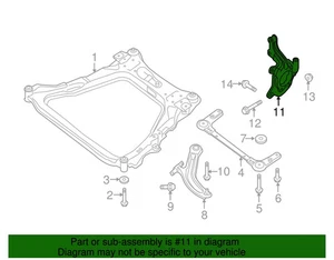 Nissan OEM 2014-2020 Rogue Right Steering Knuckle 400145HA0A New in box NOS - Picture 1 of 2