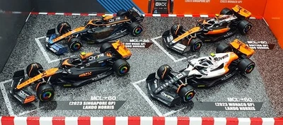 Burago Escala 1/43 18-38096 - McLaren F1 L.Norris #4 MCL60/36 Pack de 4 2022/23 Foto 1 de 4
