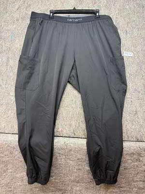 Pantalones Exfoliantes Carhartt Para Hombre Pantalones Cargo Atléticos Negros 2XL Foto 1 de 4
