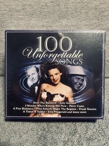 100 Unforgettable Songs By Various Artists 4 CD Set New/Sealed All the Classics - Picture 1 of 14
