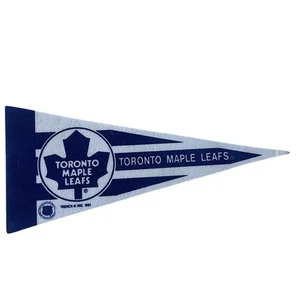 Toronto Maple Leafs Vintage NHL Hockey Mini Wimpel 9"x4" Filz Banner Flagge - Bild 1 von 1